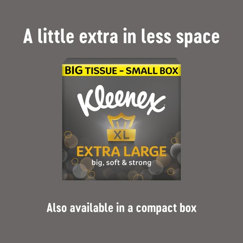 Kleenex Extra Large Tissues 2 pack