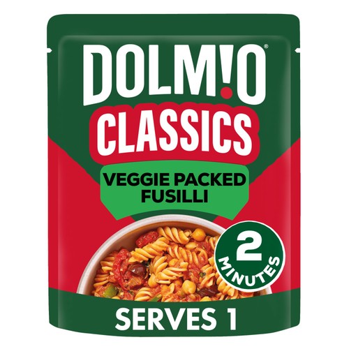 Dolmio Classics Veggie Packed Fusilli    250g