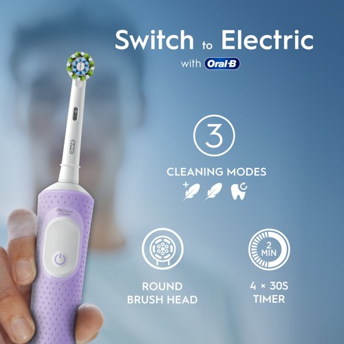 Oral-B Vitality Pro Lilac Mist Electric Rechargeable Toothbrush