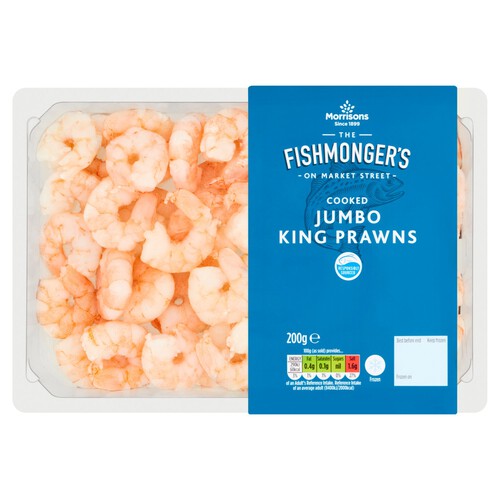 Morrisons Market Street Cooked Jumbo King Prawns 