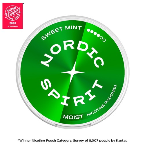 Nordic Spirit Sweet Mint Extra Strong 11mg Nicotine Pouches