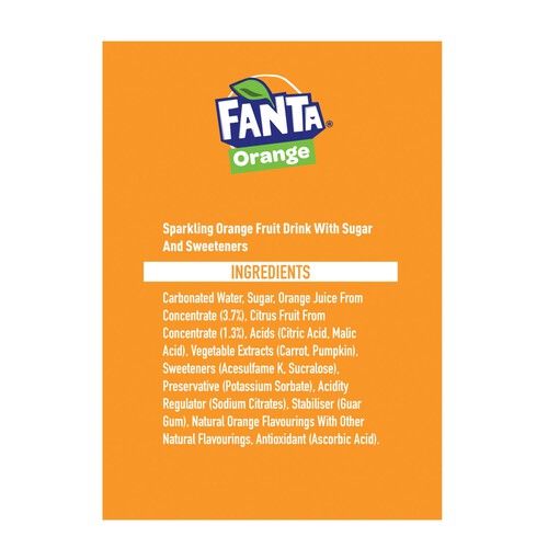 Fanta Orange Cans