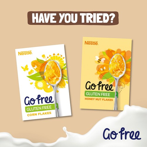 Nestle Go Free Choco Flakes 375g