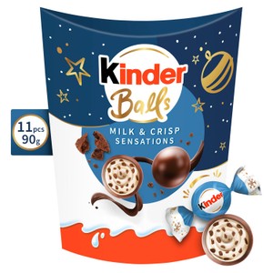 Kinder 11 Choco Balls Milk & Crisp Sensations 90g