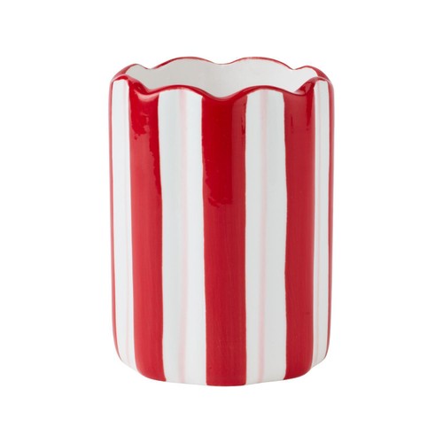 Nutmeg Home Strawberry Stripe Candle