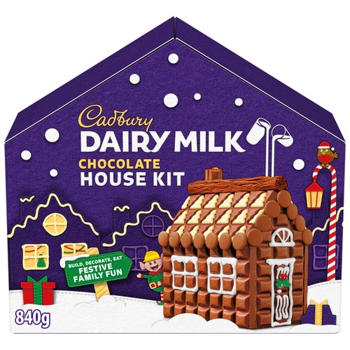 Cadbury Dairy Milk Chocolate Christmas House Kit  840g