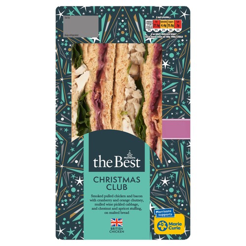 Morrisons The Best Christmas Club Sandwich