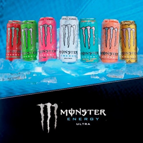 Monster Ultra Rosa 9 x 500ml