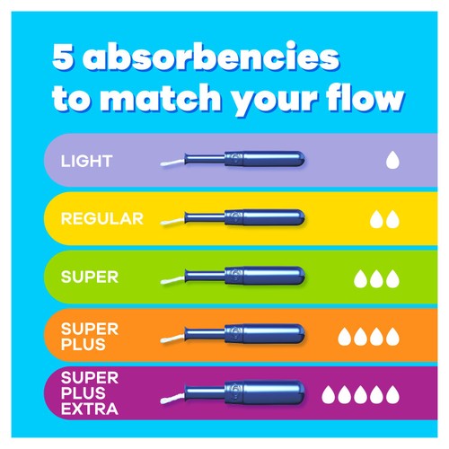 Tampax Pearl 3 In 1 Tampons Regular