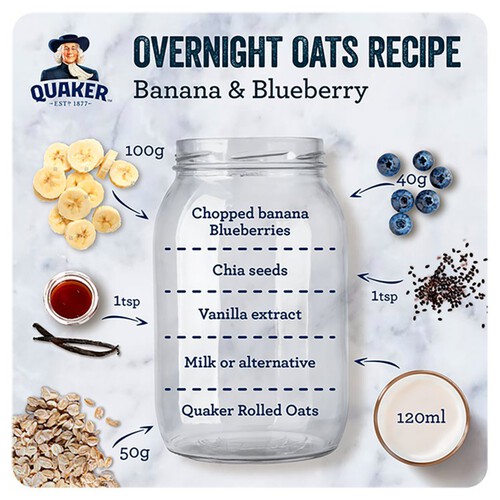 Quaker Rolled Porridge Oats 