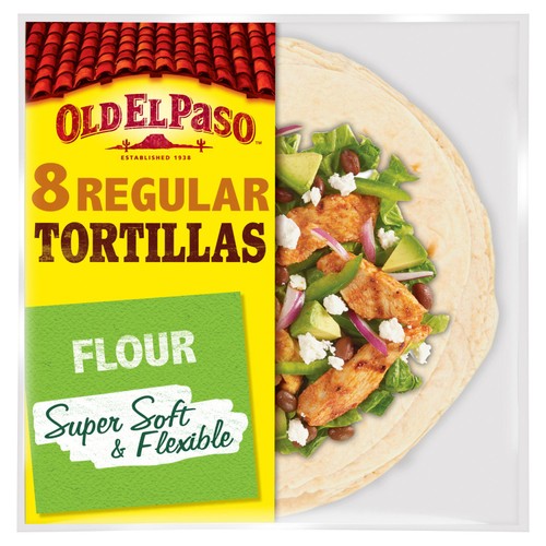 Old El Paso 8 Super Soft Flour Tortillas Wraps