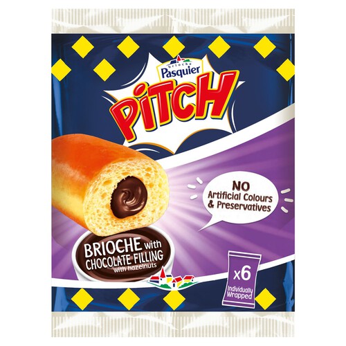 Brioche Pasquier Pitch Chocolate Flavour Filled Brioche