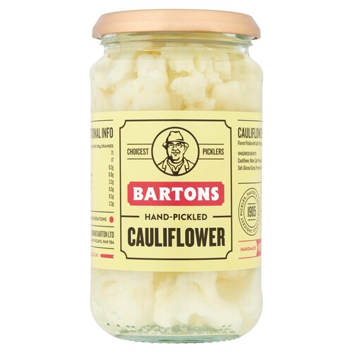 Bartons Hand-Pickled Cauliflower (439g)