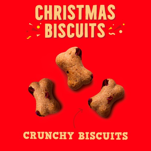 Wagg Christmas Biscuits Treats Box 450g