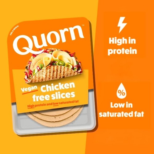 Quorn Chicken Vegan Deli Slices 100g