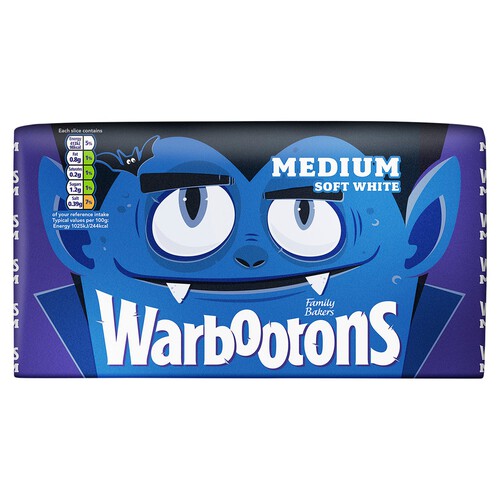 Warburtons Medium White Bread