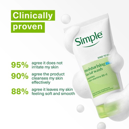 Simple Moisturising Facial Wash 150ml