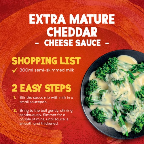 Schwartz Extra Mature Cheddar Cheese Sauce Mix 30g
