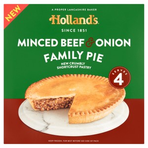 Holland's Minced Beef & Onion Pie