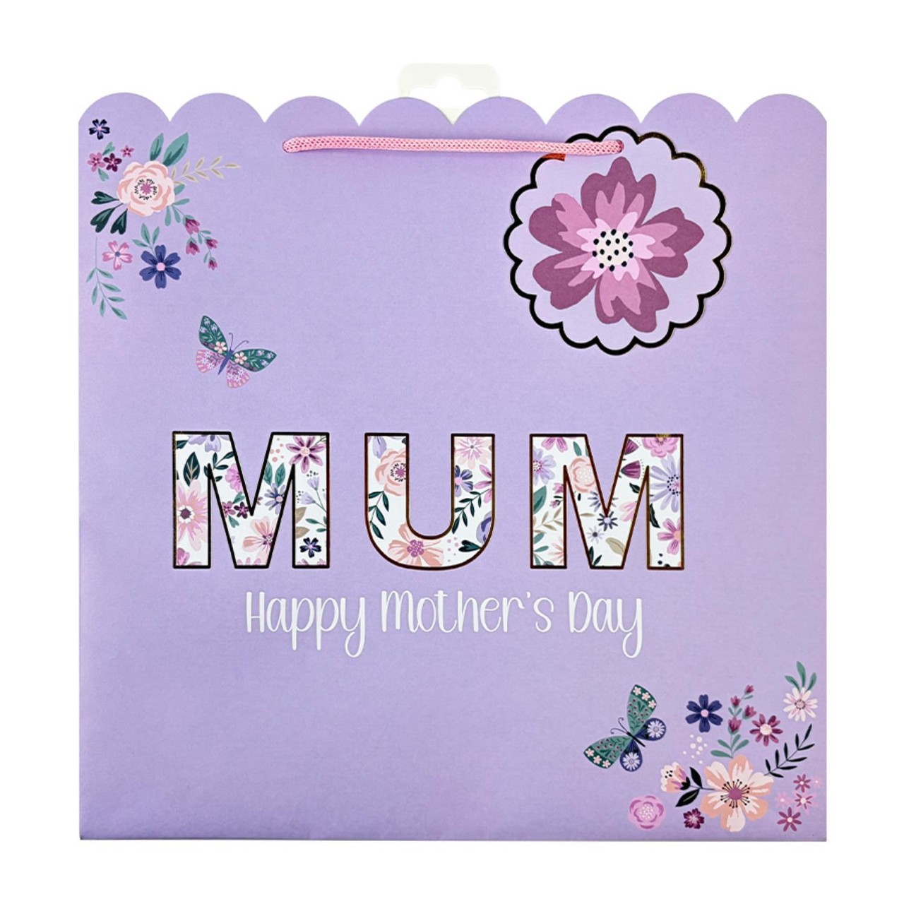 Morrisons Mother's Day Square Large Gift Bag