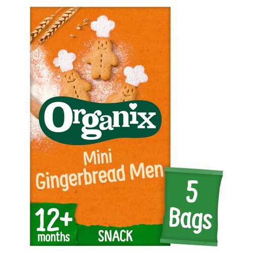 Organix Mini Gingerbread Men 