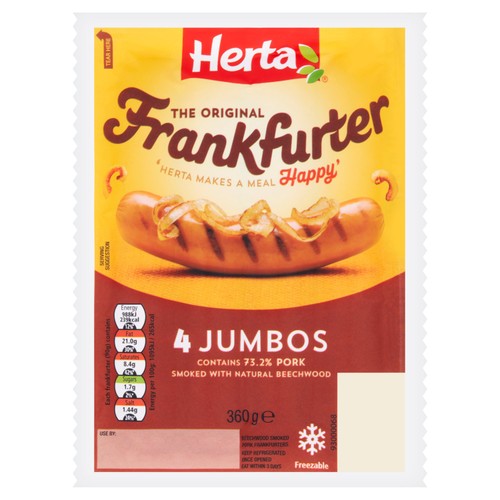 Herta jumbo frankfurters