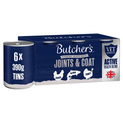 Butcher's Joints & Coat Dog Food Tins 