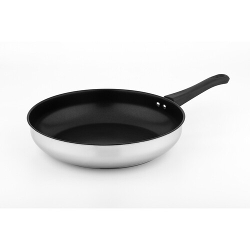 Nutmeg Home Stainless Steel Frying Pan 28cm 