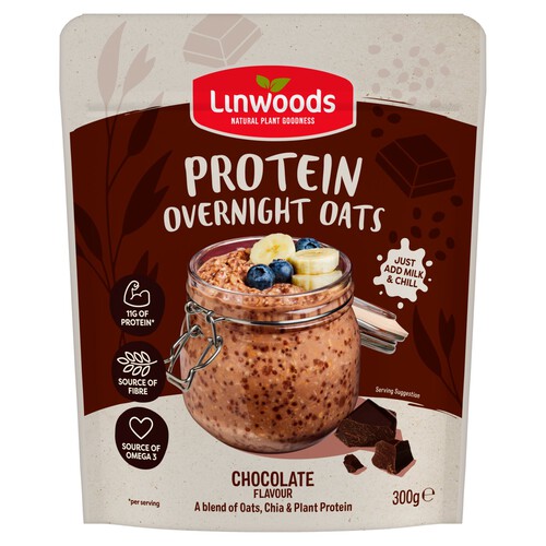 Linwoods Chocolate Protein Overnight Oats