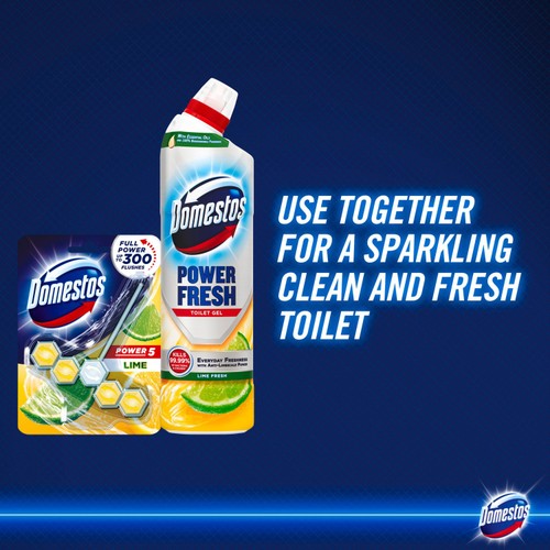 Domestos Power Fresh Toilet Gel Lime Fresh 750ml