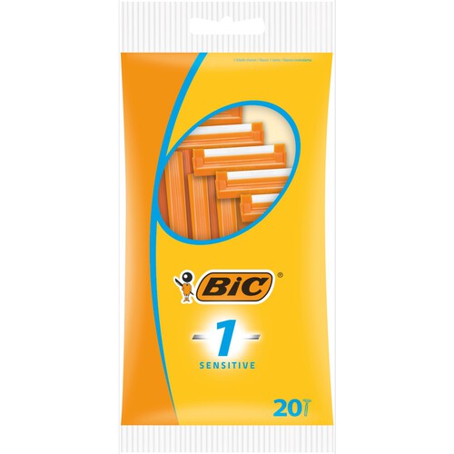 Bic 1 Sensitive Disposable Mens Razor 