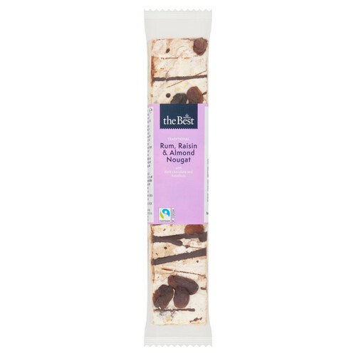 Morrisons The Best Rum Raisin Nougat