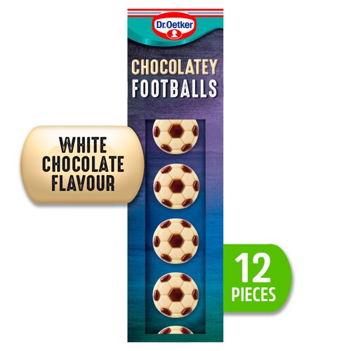 Dr. Oetker Chocolatey Footballs 18G