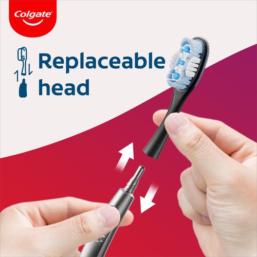 Colgate Keep White Medium Replace Head Manual Toothbrush Starter Kit