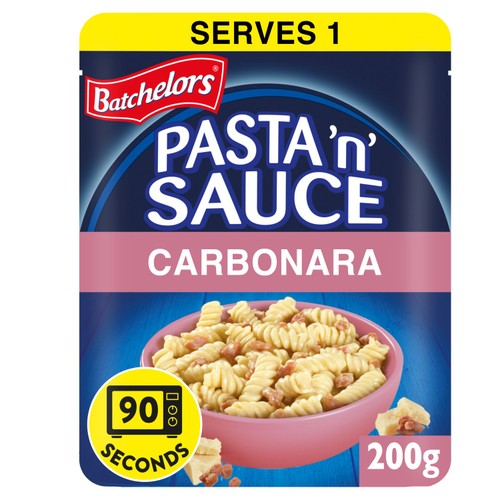 Batchelors Pasta'N'sauce Microwave Pouch Carbonara 200g