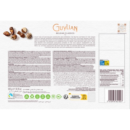 Guylian 27 Belgian Classics Assortment 305g