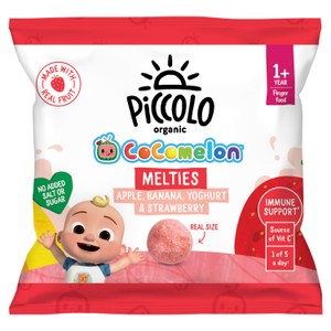 Piccolo Organic Fruity Melts Apple, Banana, Yoghurt & Strawberry 6g