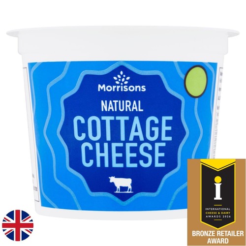 Morrisons British Natural Full Fat Cottage Cheese 300g