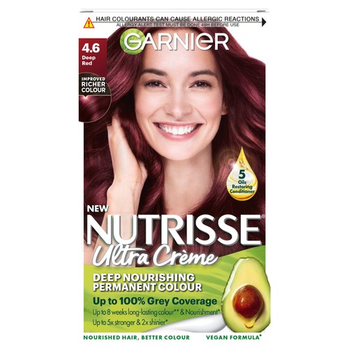 Garnier Nutrisse Deep Red 4.6 Permanent Hair Dye
