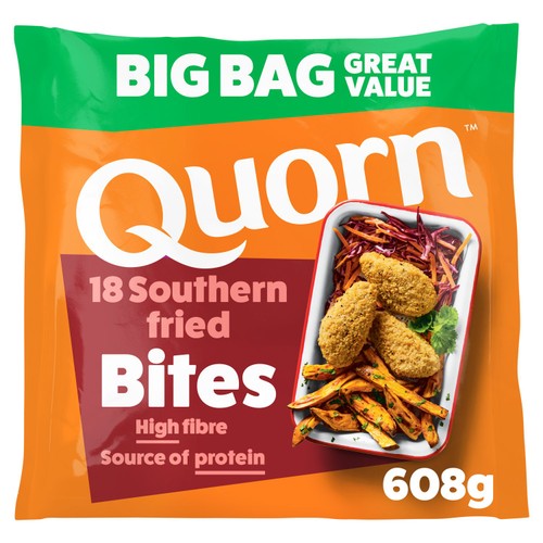 Quorn 18 Southern Fried Bites 608g