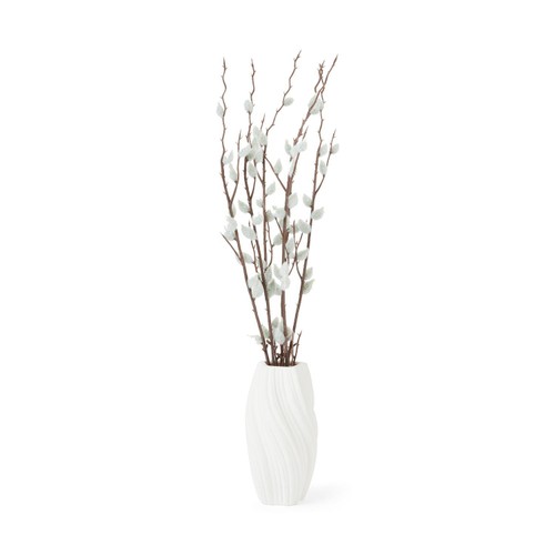 Nutmeg Home Pussy Willow Faux Floral