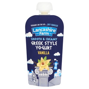 Lancashire Farm Greek Style Yogurt Vanilla 125g