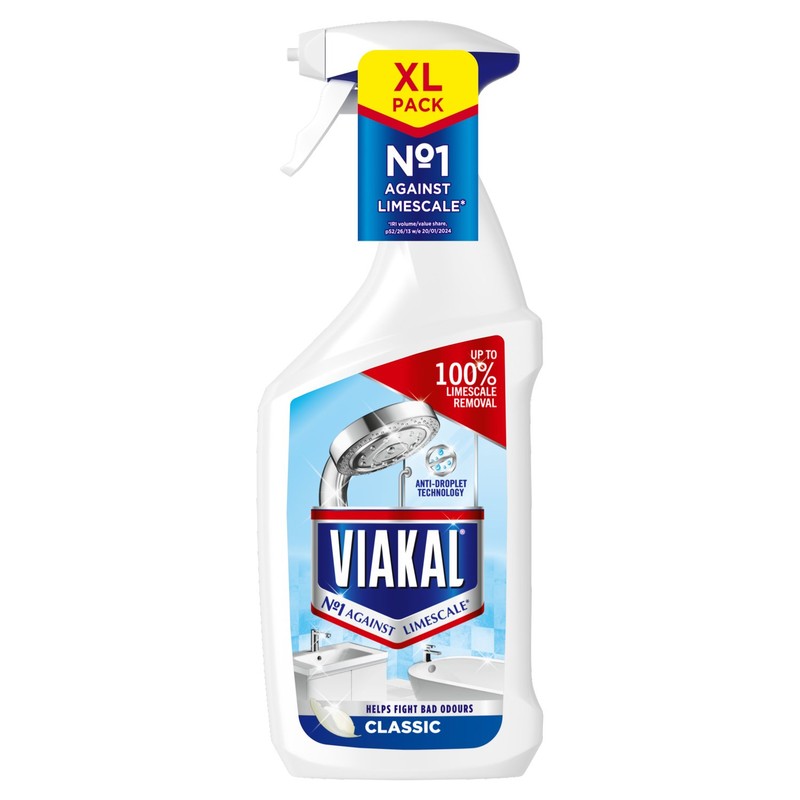 Viakalspray Spring Rose Limescale Remover 500ml X 3, Bathroom Kitchen Sink Cleaner Spray, Long Lasting Shine With Welari Thank You Card | (3pack - View #5
