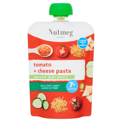 Nutmeg tomato cheese pasta