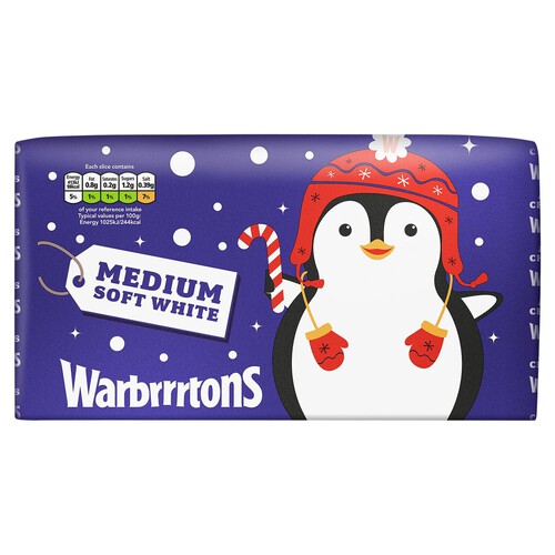 Warburtons Medium White Bread