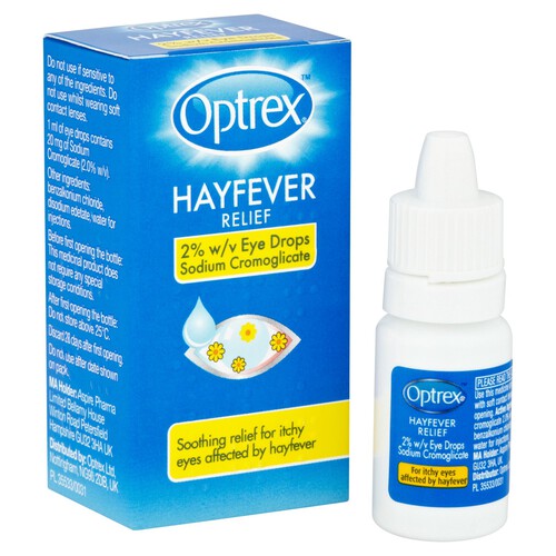 Optrex Hayfever Relief Eye Drops 