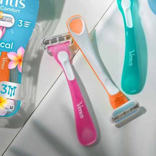 Gillette Venus Tropical Pink Disposable Razors 6 Pack