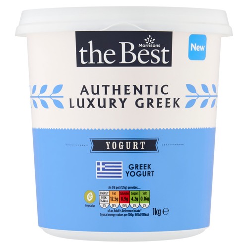 Morrisons The Best Authentic Luxury Greek Yogurt 1kg