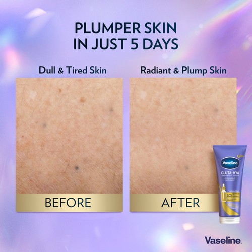 Vaseline Gluta Hya Overnight Radiance Lotion 200ml