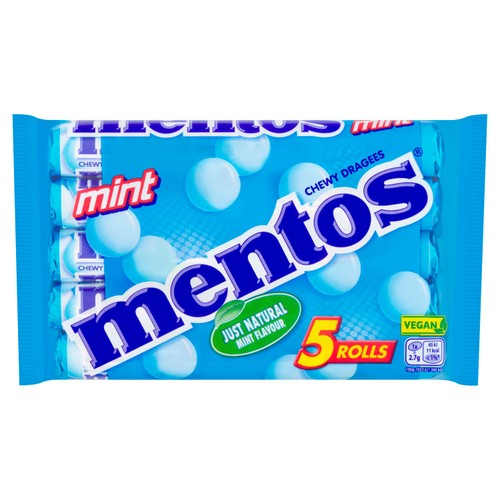 Mentos Chewy Dragees Mint Rolls